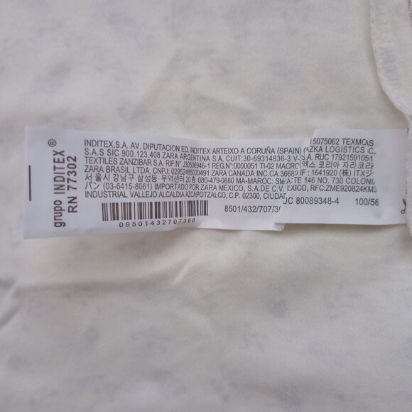 NWOT Zara Lot 4 Long Sleeve Baby Toddler One Piece Footies Bodysuit Size 2-3 Yrs - Picture 3 of 7